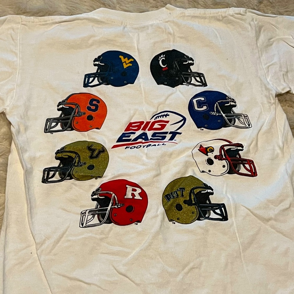 Big East Football Kids Large Tee Shirt